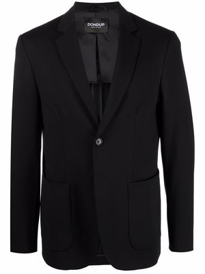 DONDUP button fastening suit blazer - Black