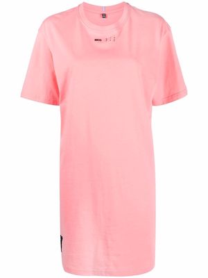 MCQ short-sleeve T-shirt dress - Pink