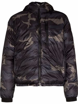 Canada Goose Lodge camouflage-print padded jacket - Black
