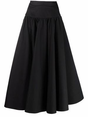 Roberto Cavalli A-line maxi skirt - Black
