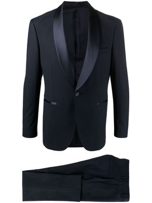 Tonello fitted dinner suit - Blue
