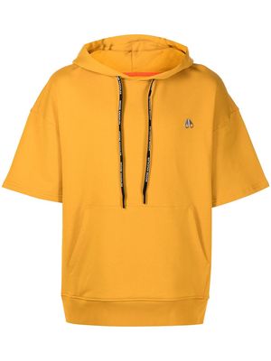 Moose Knuckles Siesta Key short-sleeved hoodie - Yellow