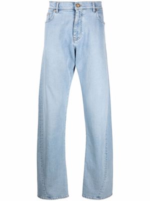 Versace wide-leg relaxed jeans - Blue