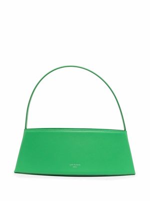 Low Classic leather curve-body shoulder bag - Green