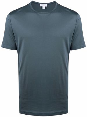Sunspel short-sleeve cotton T-shirt - Blue