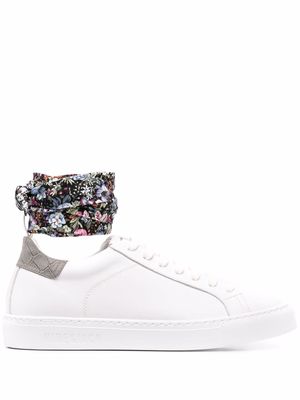 Hide&Jack Sky lace-up leather sneakers - White