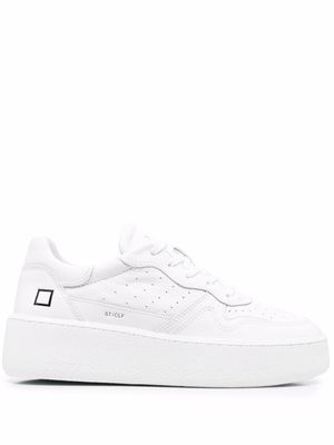 D.A.T.E. Step low-top platform sneakers - White
