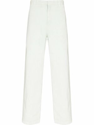 Jil Sander relaxed-fit cotton trousers - Green