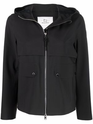 Woolrich zip-up hooded jacket - Black