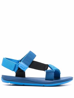 Camper x SailGP Match touch-strap sandals - Blue