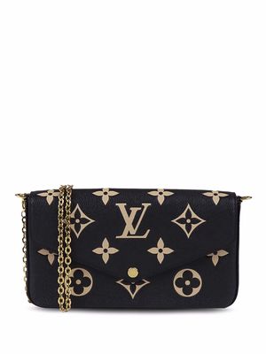 Louis Vuitton Felicie monogram clutch - Black