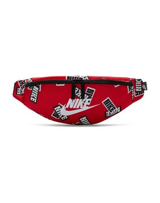 Nike Heritage waistpack in red