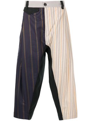 Vivienne Westwood Macca patchwork trousers - Blue
