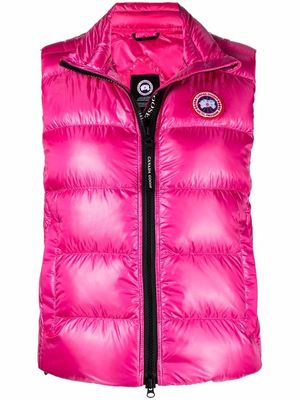 Canada Goose padded zip-up gilet - Pink