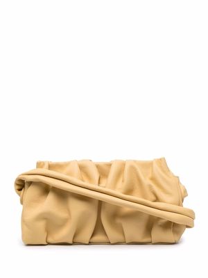 Elleme crinkled leather tote bag - Yellow