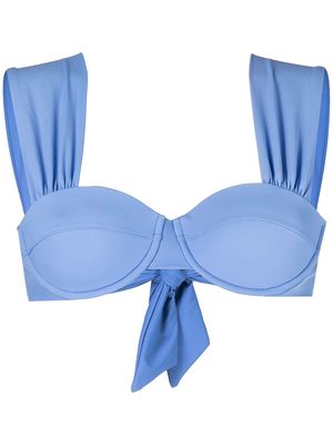 Evarae bustier style Audrey bikini top - Blue