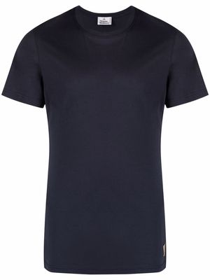 Vivienne Westwood short sleeved logo-patch T-shirt - Blue