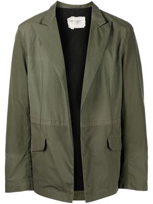 Greg Lauren panelled cotton jacket - Green