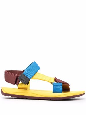 Camper strap-detail open-toe sandals - Blue