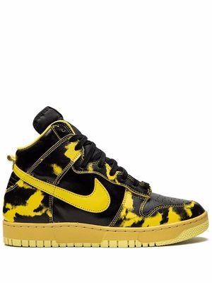 Nike Dunk High 1985 "Yellow Acid Wash" sneakers - Black