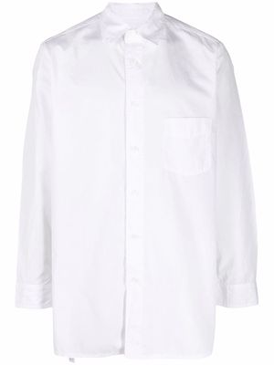 Yohji Yamamoto classic button-up shirt - White