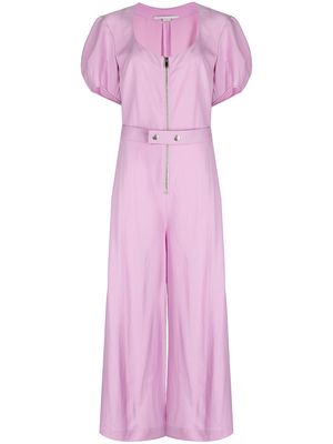 Stella McCartney scoop-neck wool jumpsuit - Pink