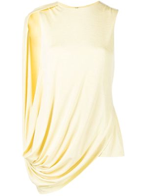 Jonathan Simkhai round neck vest - Yellow