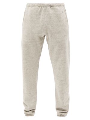 Goldwin - Organic Cotton-jersey Track Pants - Mens - Grey