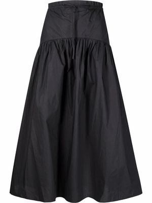 Ulla Johnson high-waist midi skirt - Black