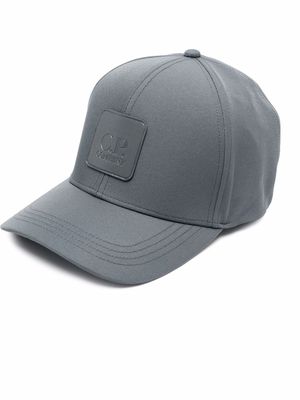 C.P. Company logo-patch baseball cap - Grey