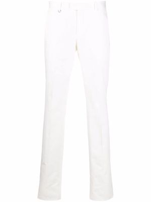 Z Zegna tapered-leg cotton trousers - White