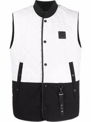 Moose Knuckles Clearwater quilted gilet - White