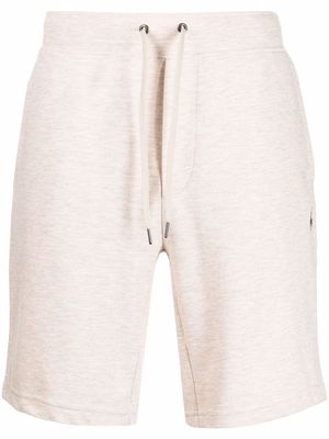 Polo Ralph Lauren embroidered-logo drawstring shorts - Neutrals