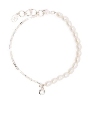 DOWER AND HALL pearl-detail bracelet - Neutrals