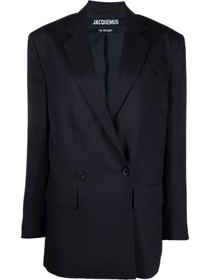 Jacquemus double-breasted blazer - Blue