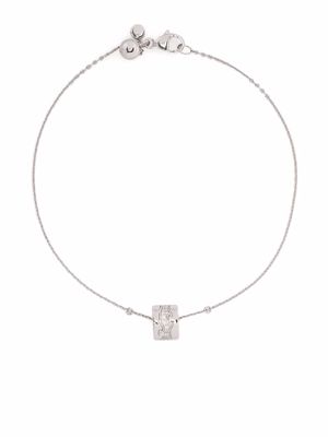 Georg Jensen 18kt white gold Fusion diamond charm bracelet - Silver