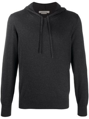 Corneliani jersey knit hoodie - Grey