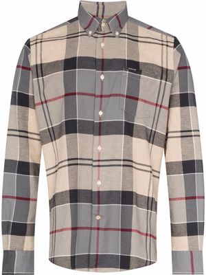 Barbour Edderton tartan check-print shirt - Grey
