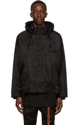 Song for the Mute Black Nylon Jacket