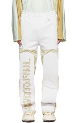 Kusikohc SSENSE Exclusive White Cotton Lounge Pants