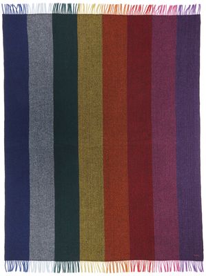 Paul Smith Multicolor Muted Stripe Blanket