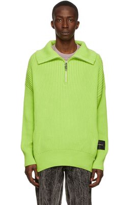 Stolen Girlfriends Club Green Elevator Sweater