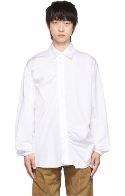 Kusikohc SSENSE Exclusive White Cotton Shirt