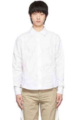 Kusikohc SSENSE Exclusive White Polyester Shirt