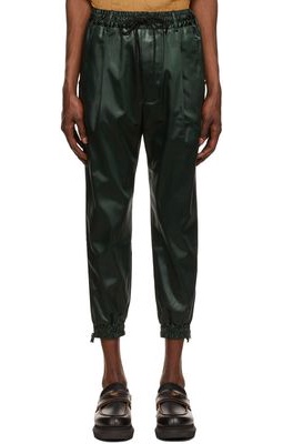 Song for the Mute Green Acetate Lounge Pants