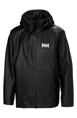 Helly Hansen Kids' Moss Waterproof Jacket in Black 990
