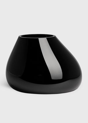 Ebon Black Medium Vase