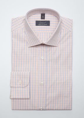 Men's Cotton Check Dress Shirt