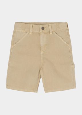 Boy's Cotton Cargo Shorts, Size 2-14