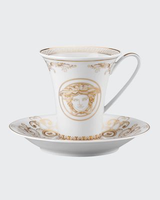 Medusa Gala Coffee Cup & Saucer